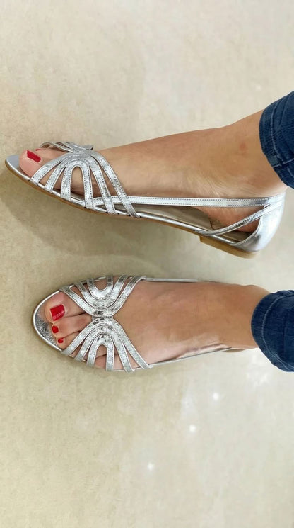 Eleonora | Gouden Zomersandalen