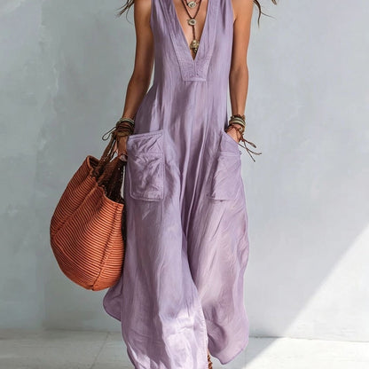 Marika | Mouwloze jumpsuit