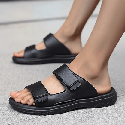 Orthopro - Leren sandalen met bandjes
