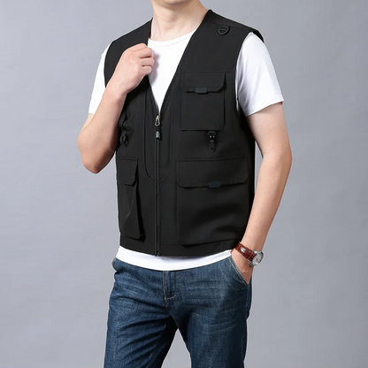 Lenoir™ | Stijlvol en casual cargogilet