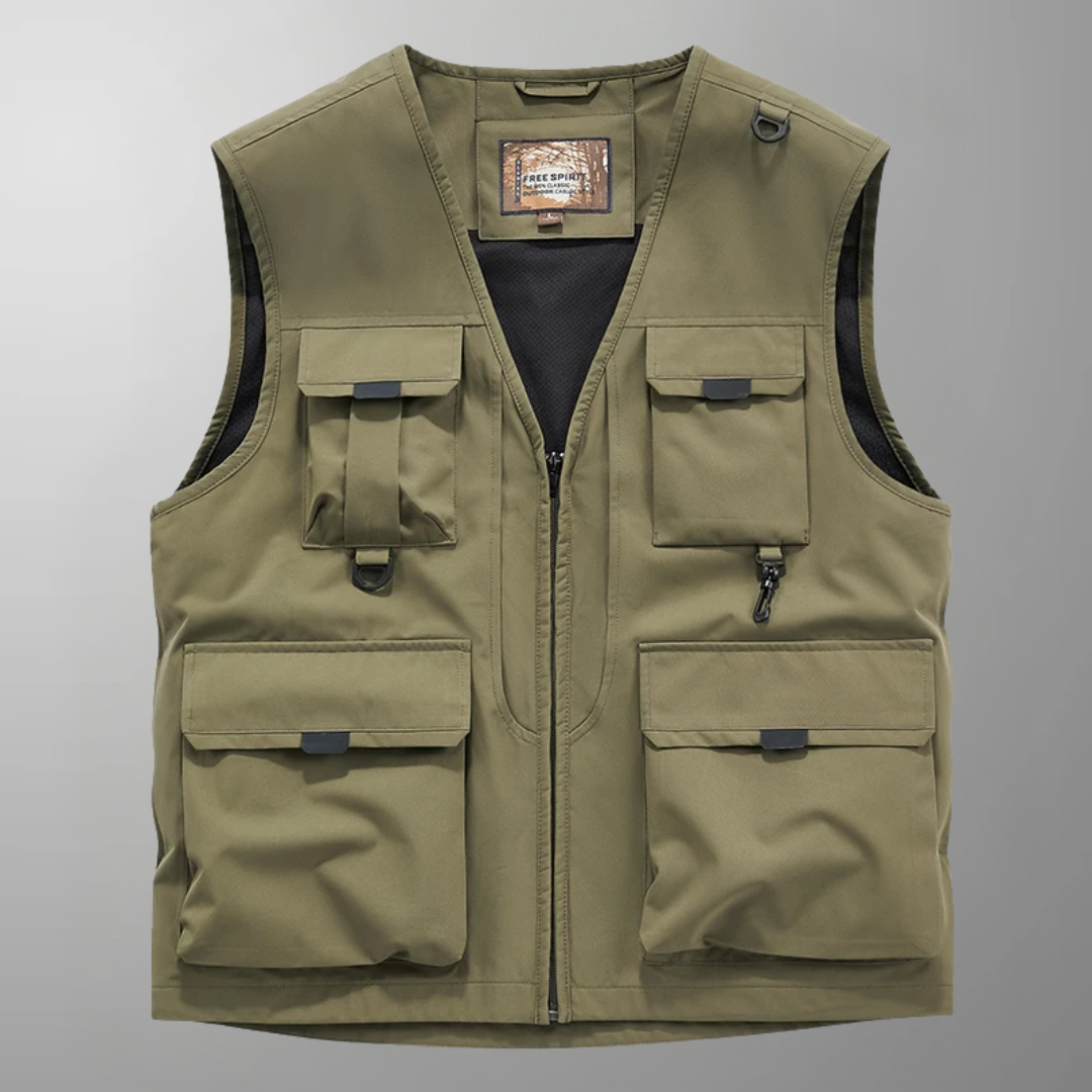Lenoir™ | Stijlvol en casual cargogilet