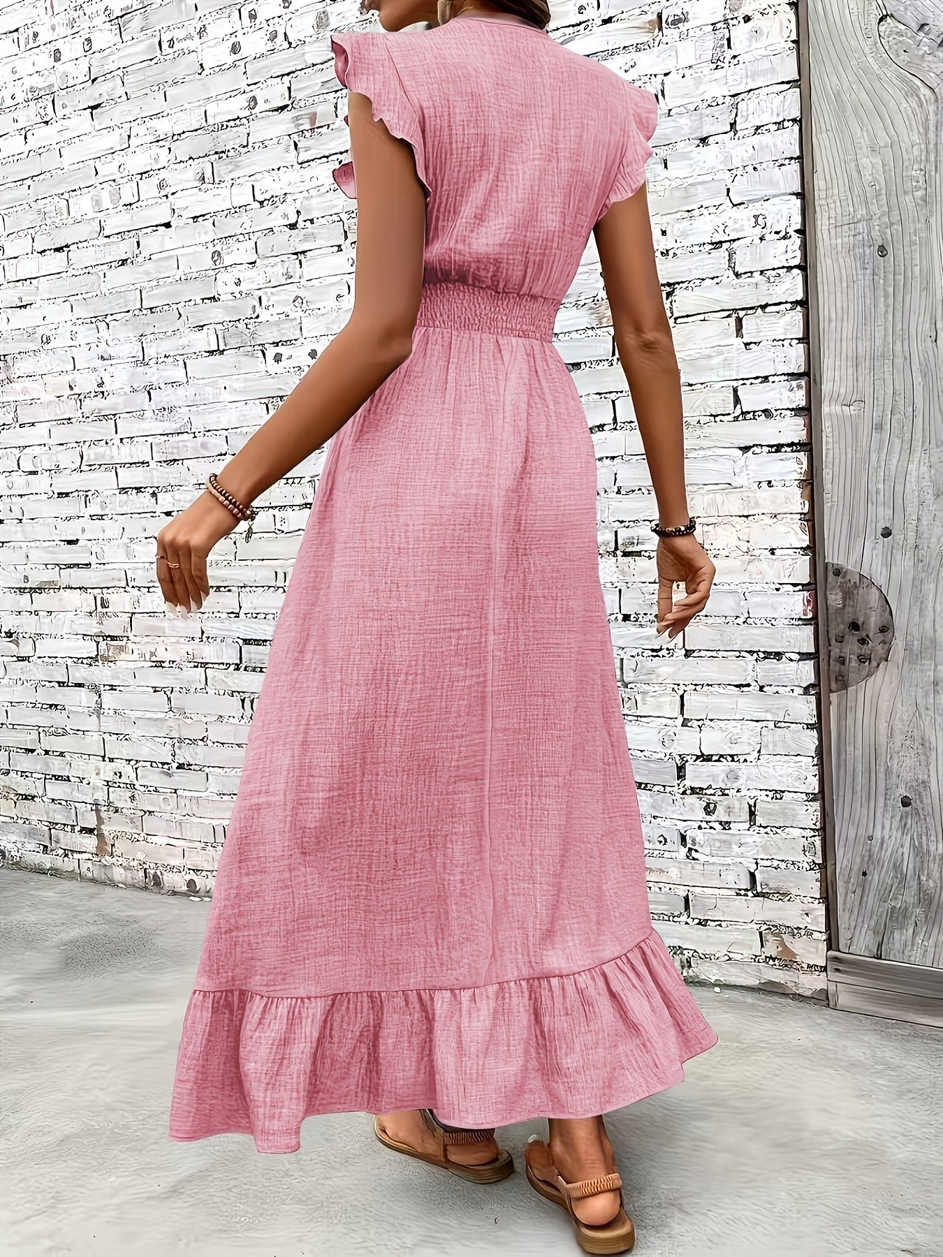 Vanessa - jurk met V-hals