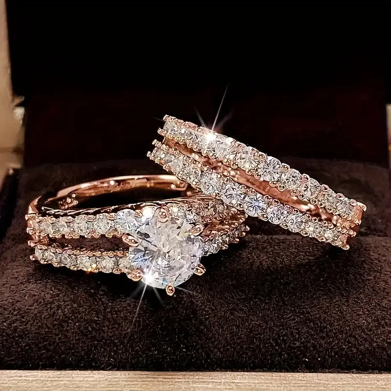 Eeuwige liefde ringenset | Goud
