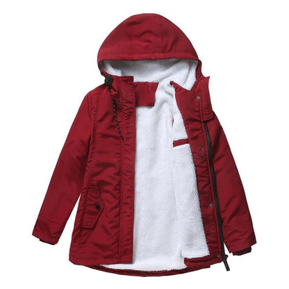Cleo | Parka met fleecevoering en capuchon