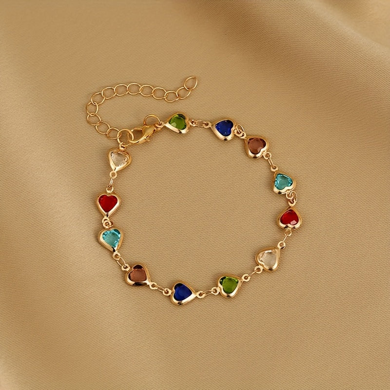 Elegante kleurrijke armband