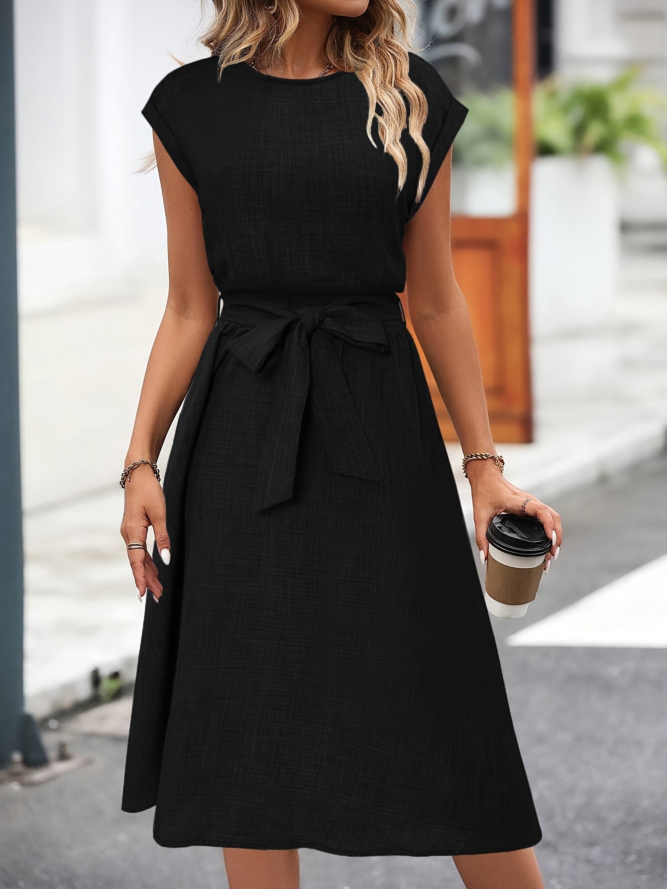 Nina - jurk met strik