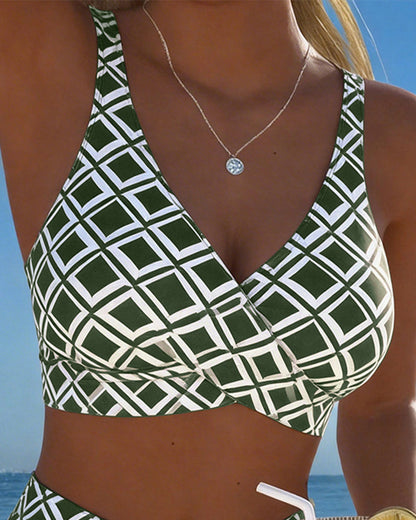 2-delig Bikini met Diamantmotief