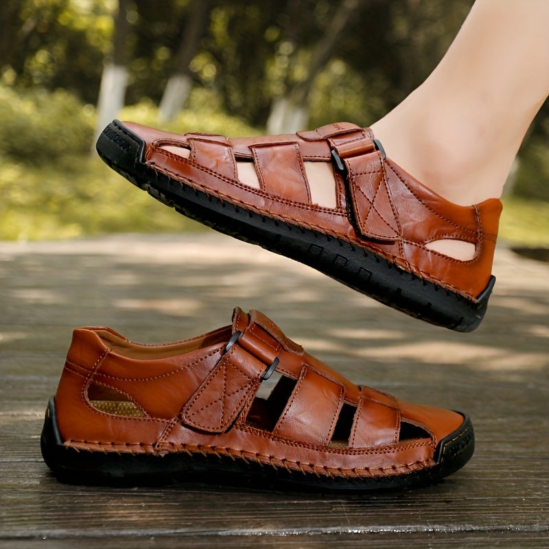 Hendrik - Leren sandalen voor heren