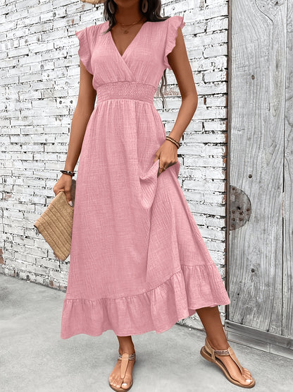 Vanessa - jurk met V-hals
