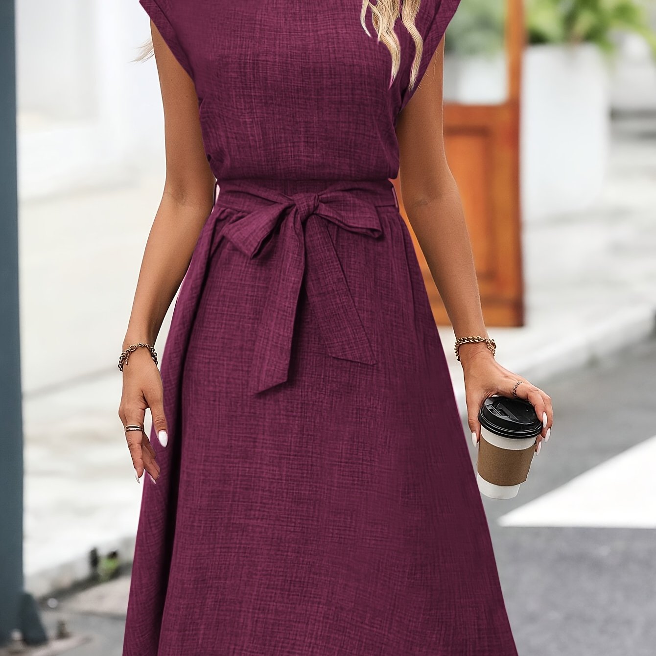 Nina - jurk met strik