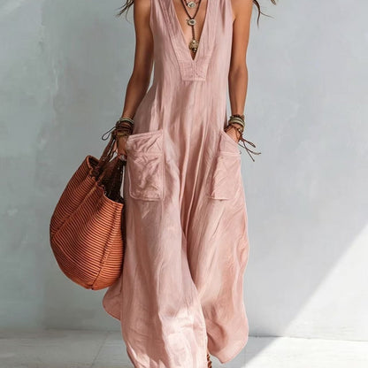 Marika | Mouwloze jumpsuit