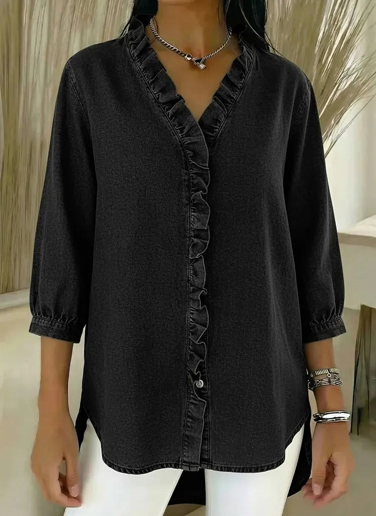 Sofia - denim blouse