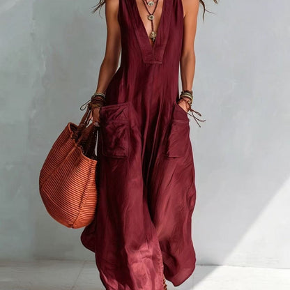 Marika | Mouwloze jumpsuit