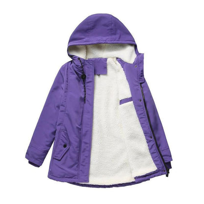 Cleo | Parka met fleecevoering en capuchon