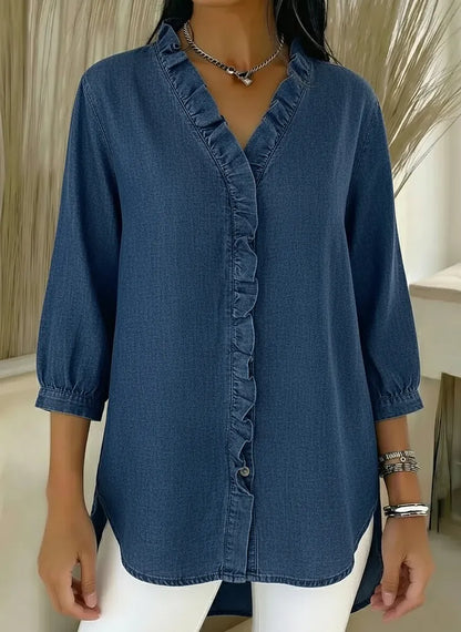 Sofia - denim blouse