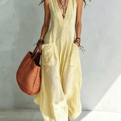 Marika | Mouwloze jumpsuit