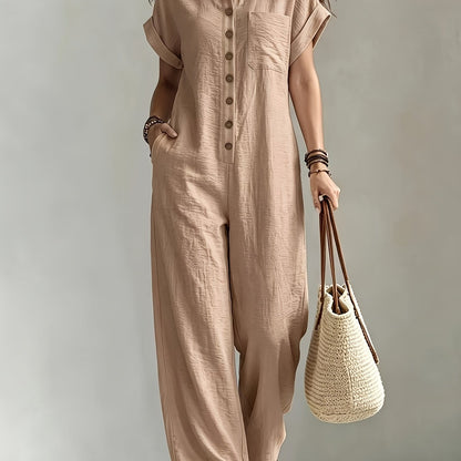 Lisa | linnen jumpsuit