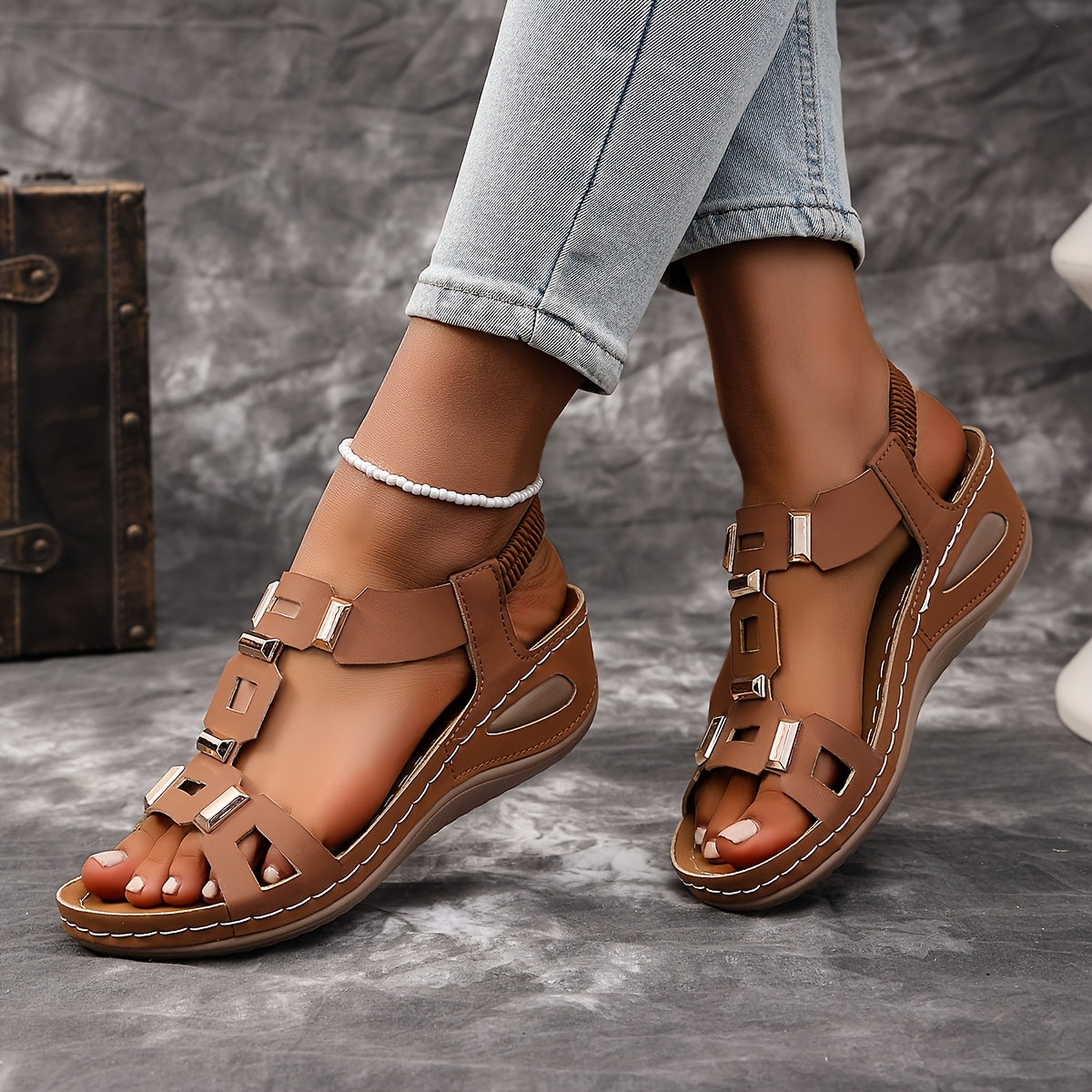 Elegante comfortabele sandalen