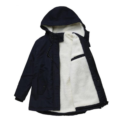 Cleo | Parka met fleecevoering en capuchon