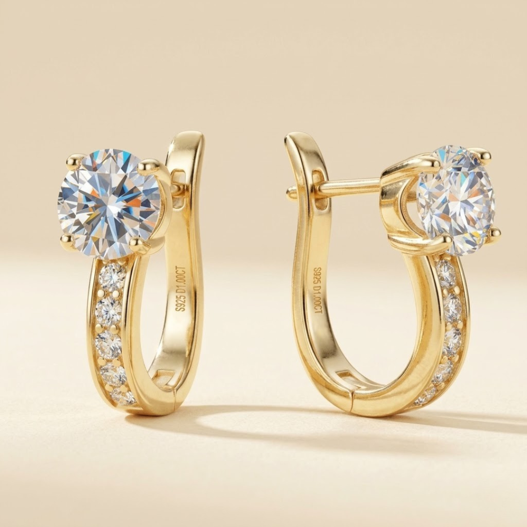 Elegante oorbellen | Goud