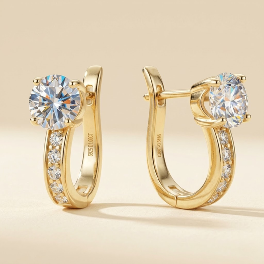 Elegante oorbellen | Goud