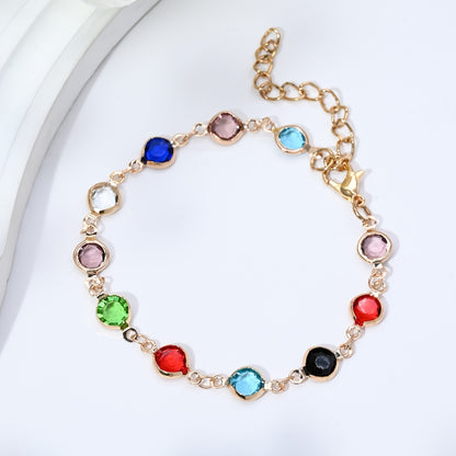 Elegante kleurrijke armband