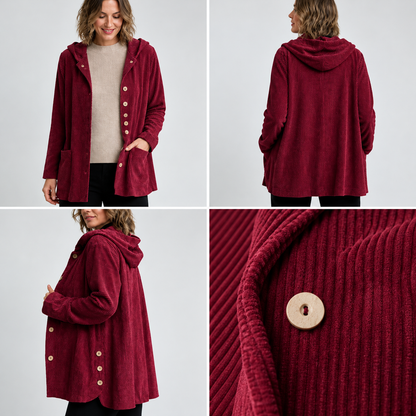 Valdera 🧥 Corduroy jas met capuchon ✨