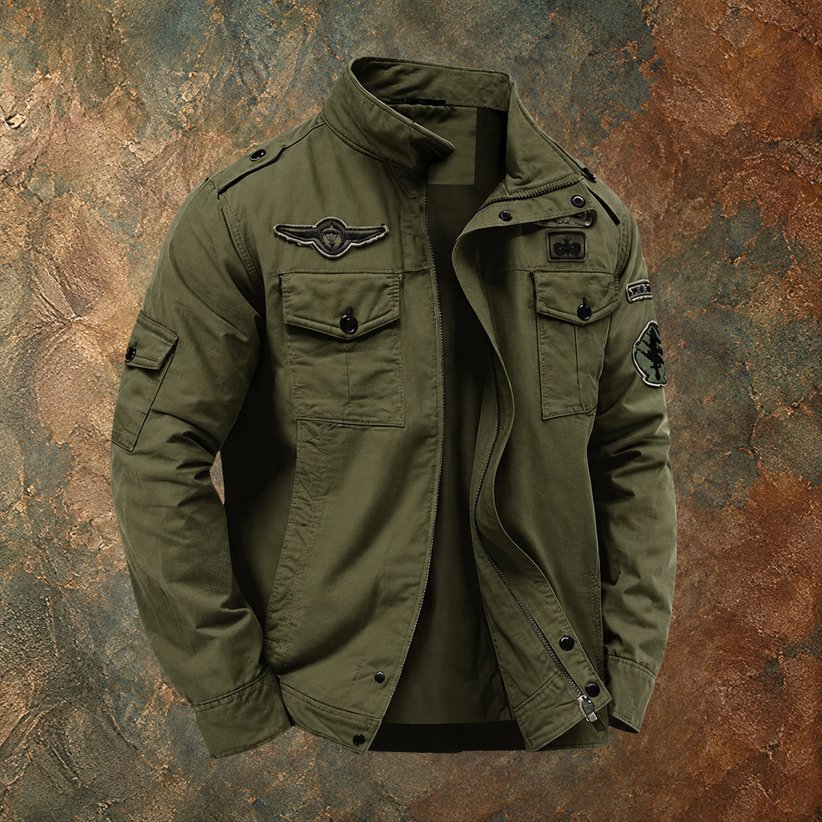 MARCEL | JAS IN MILITAIRE STIJL