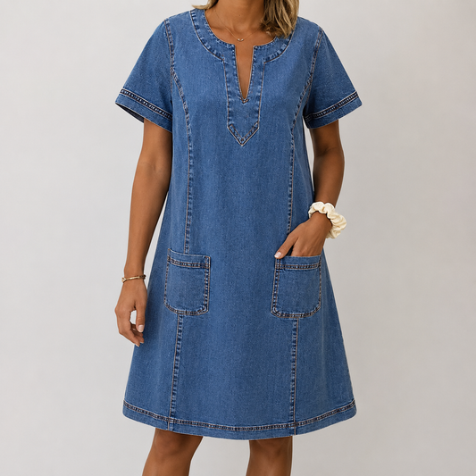 Augusta | denim jurk