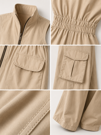 Emma | Mouwloze jumpsuit