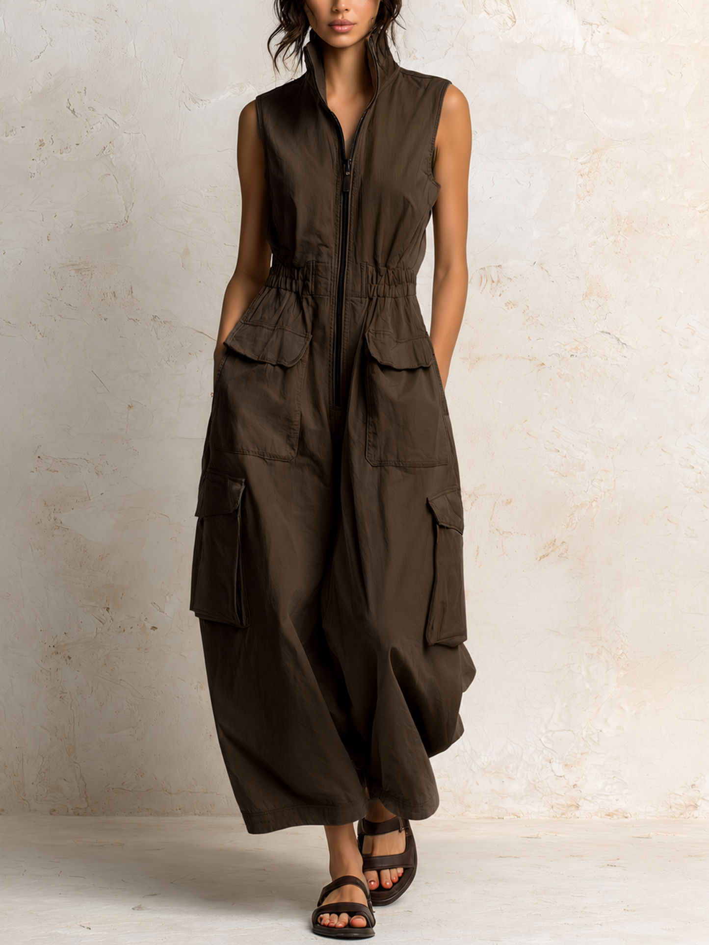 Emma | Mouwloze jumpsuit