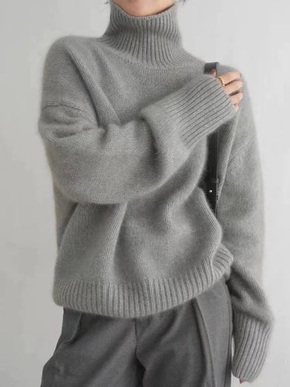 Monika™ – Høj krave i cashmere