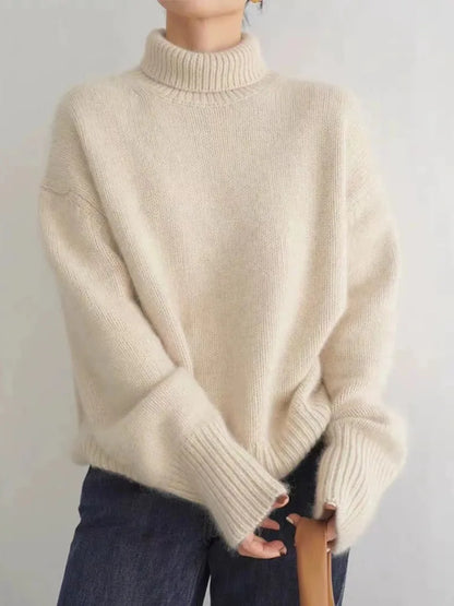 Monika™ – Høj krave i cashmere