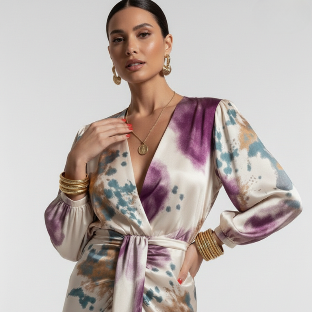Loredana | vestito in seta