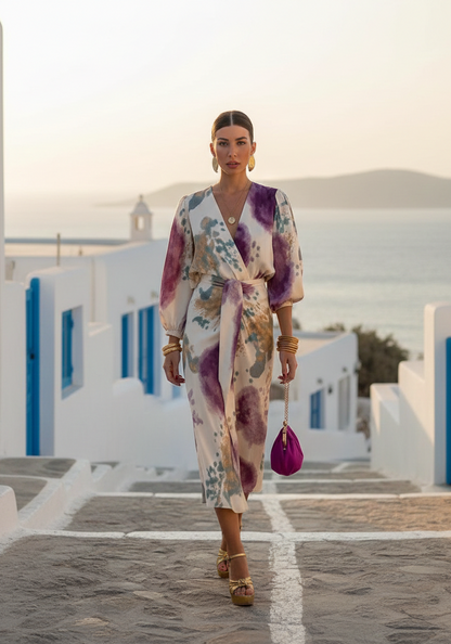 Loredana | vestito in seta
