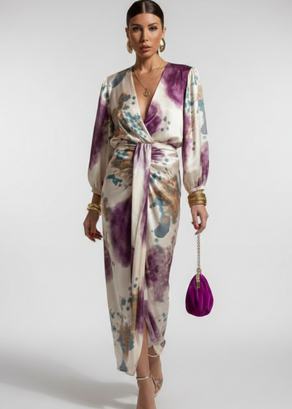 Loredana | vestito in seta