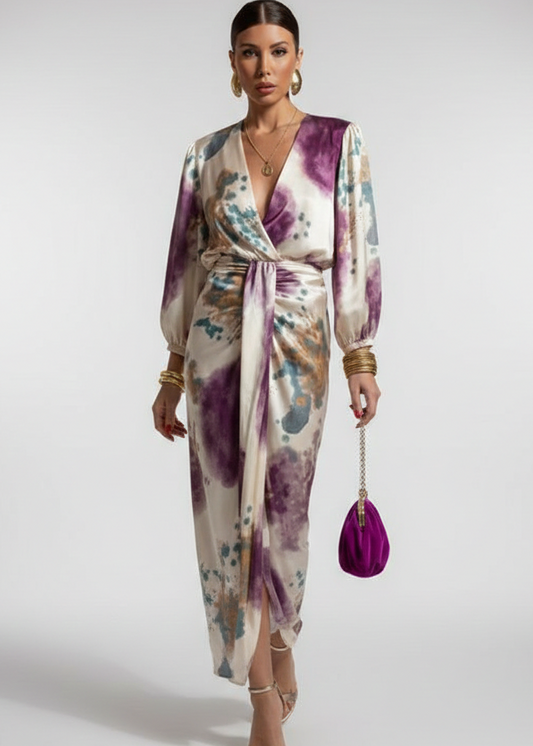 Loredana | vestito in seta