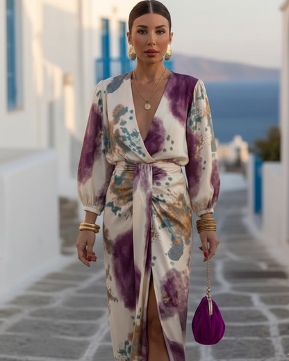 Loredana | vestito in seta