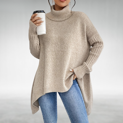 JOANNE | Elegant sweater med høj hals