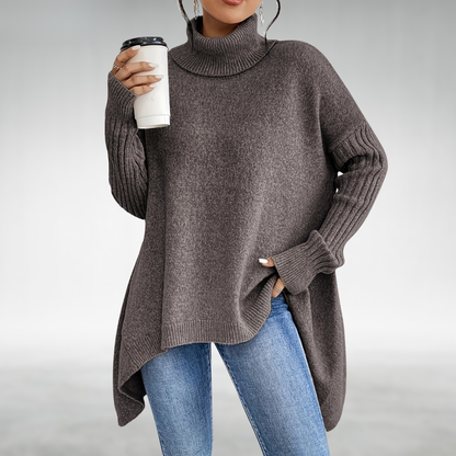 JOANNE | Elegant sweater med høj hals