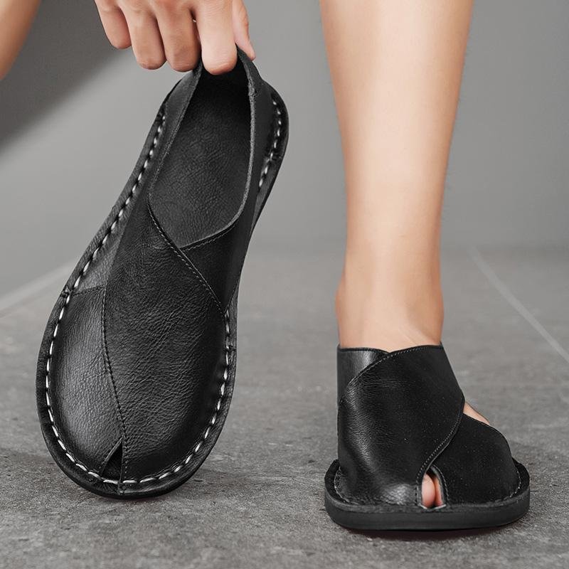 Lenoir™ | leren sandalen voor heren
