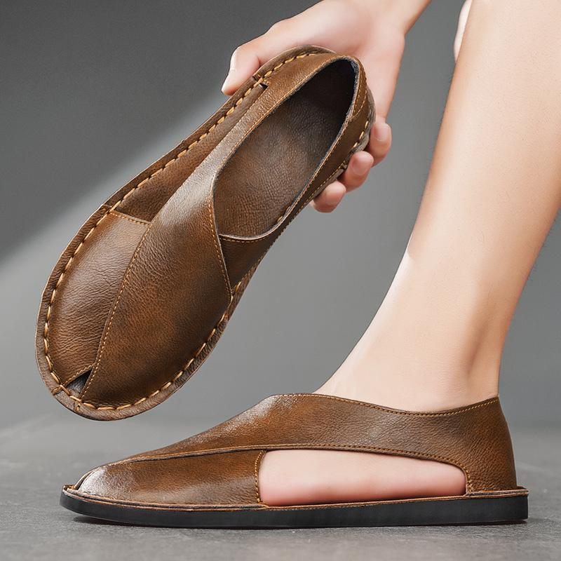 Lenoir™ | leren sandalen voor heren