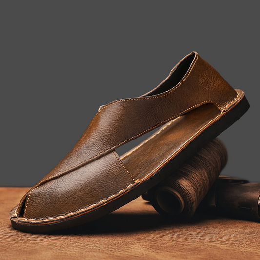 Lenoir™ | leren sandalen voor heren