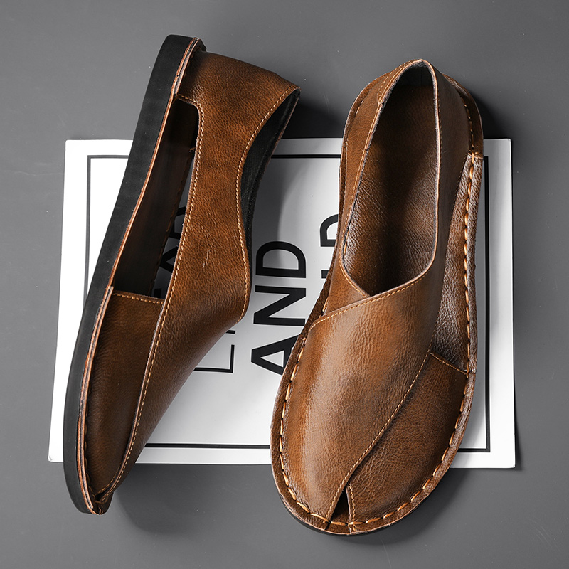 Lenoir™ | leren sandalen voor heren