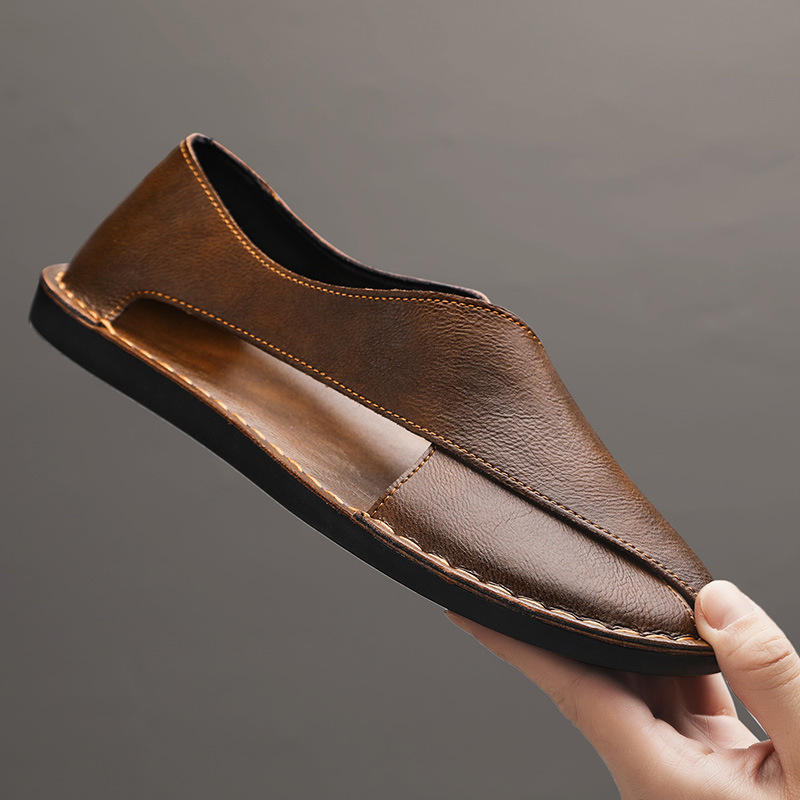 Lenoir™ | leren sandalen voor heren