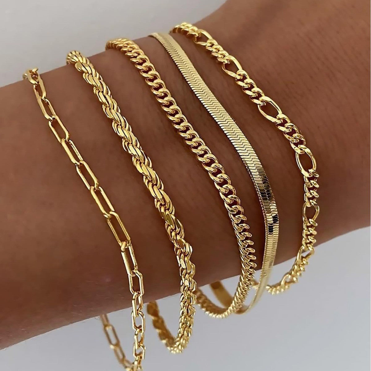 Evi | Armbandenset | Goud