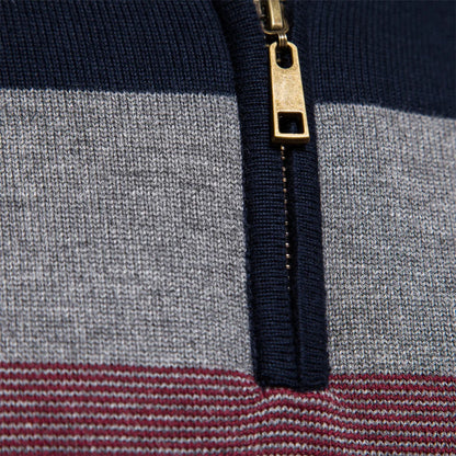 Norvæk - Herresweater med Høj Krave