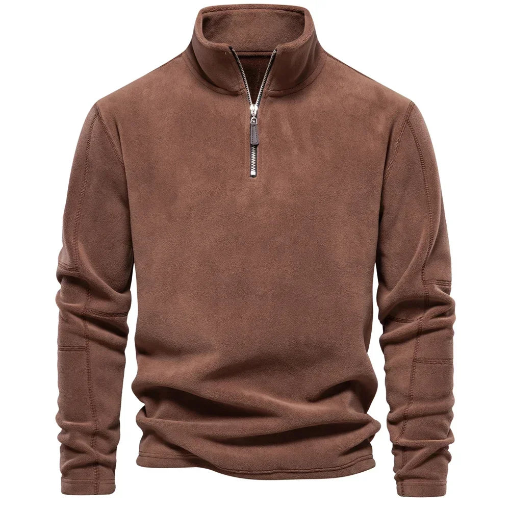 Nordbjerg™ Varm Fleece Pullover – Blød & Komfortabel