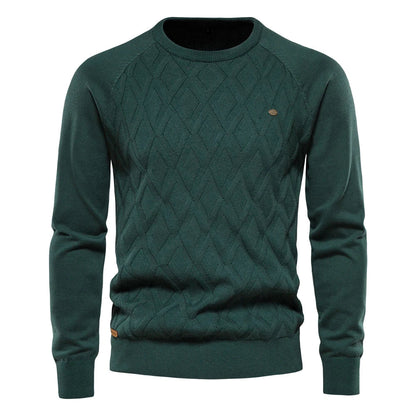 Lavenir™ | Herre-sweater med rombemønster