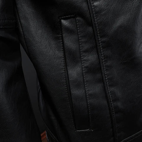 Darius™ | Læderjakke i motorcykelstil